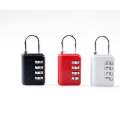 Zinc Alloy Combination Padlock With 4 Wheel Code